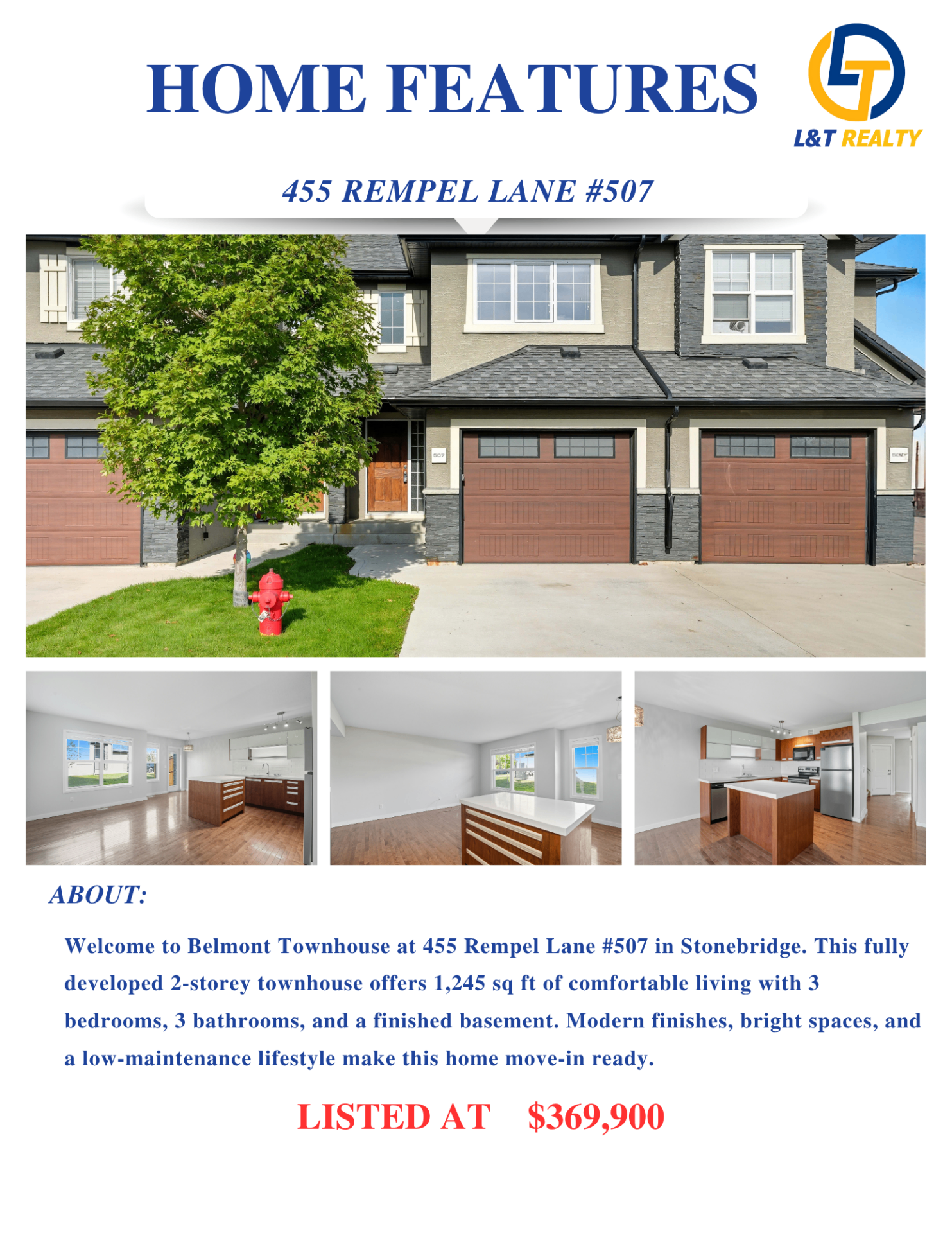 Public Open House 10/05周日1:30-3:30PM 455 Rempel Lane # 507——林与唐地产